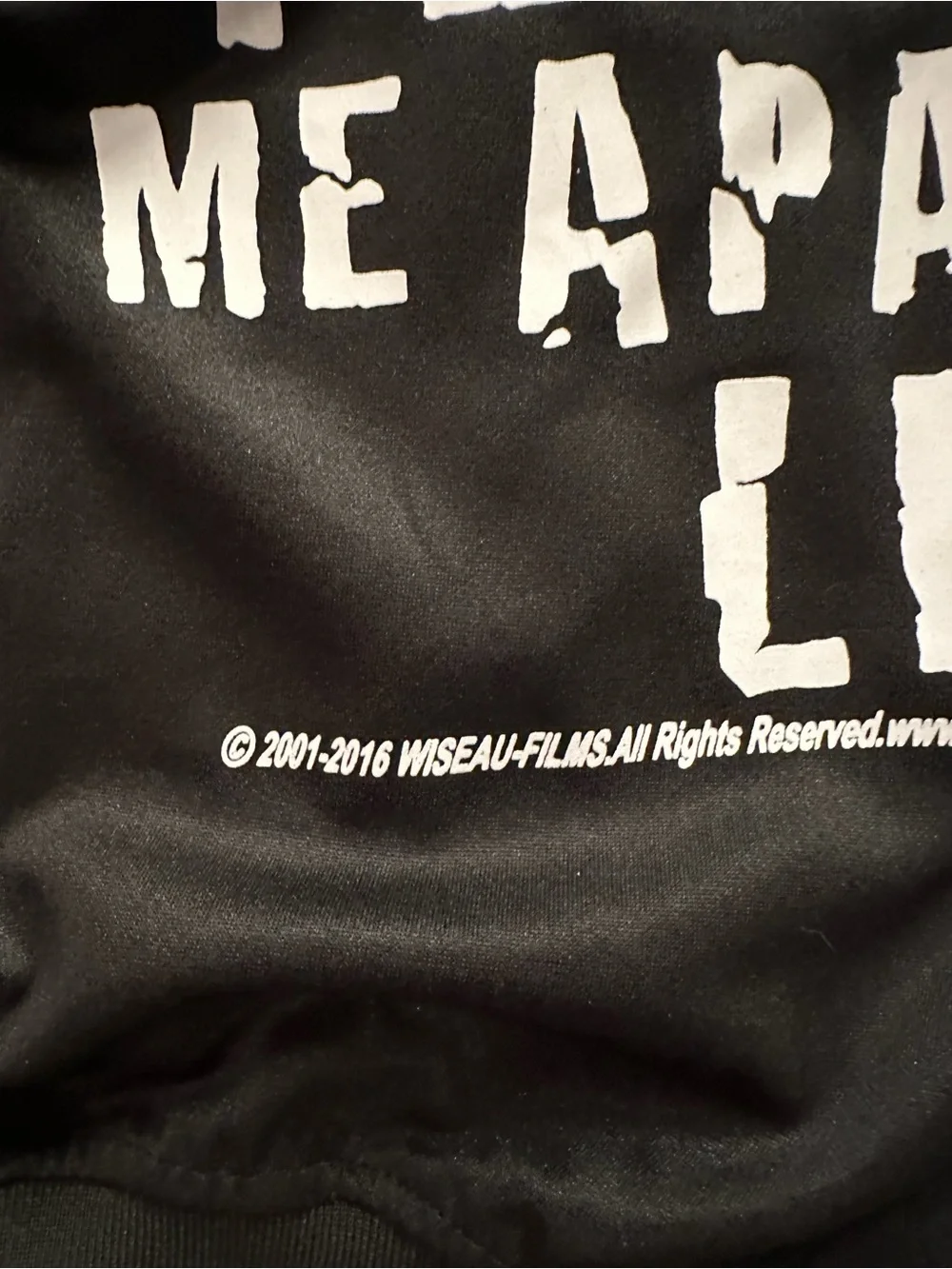 2016 Tommy Wiseau The Room Love Is Blind You’re Tearing Me Apart Lisa Jacket L
